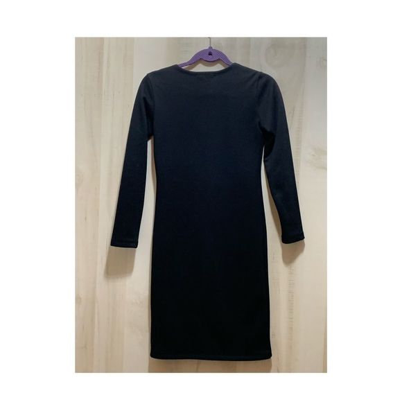 Forever 21 Thermal Sweatshirt Fleece Dress Size S - Picture 2 of 4